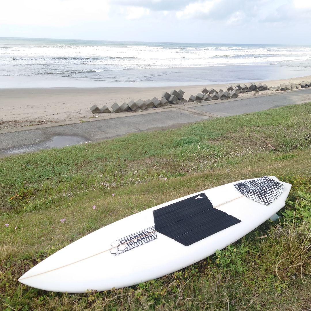 アルメリック　ツインフィン　5'11　ツインスタビ　FCS　フューチャーフィン付