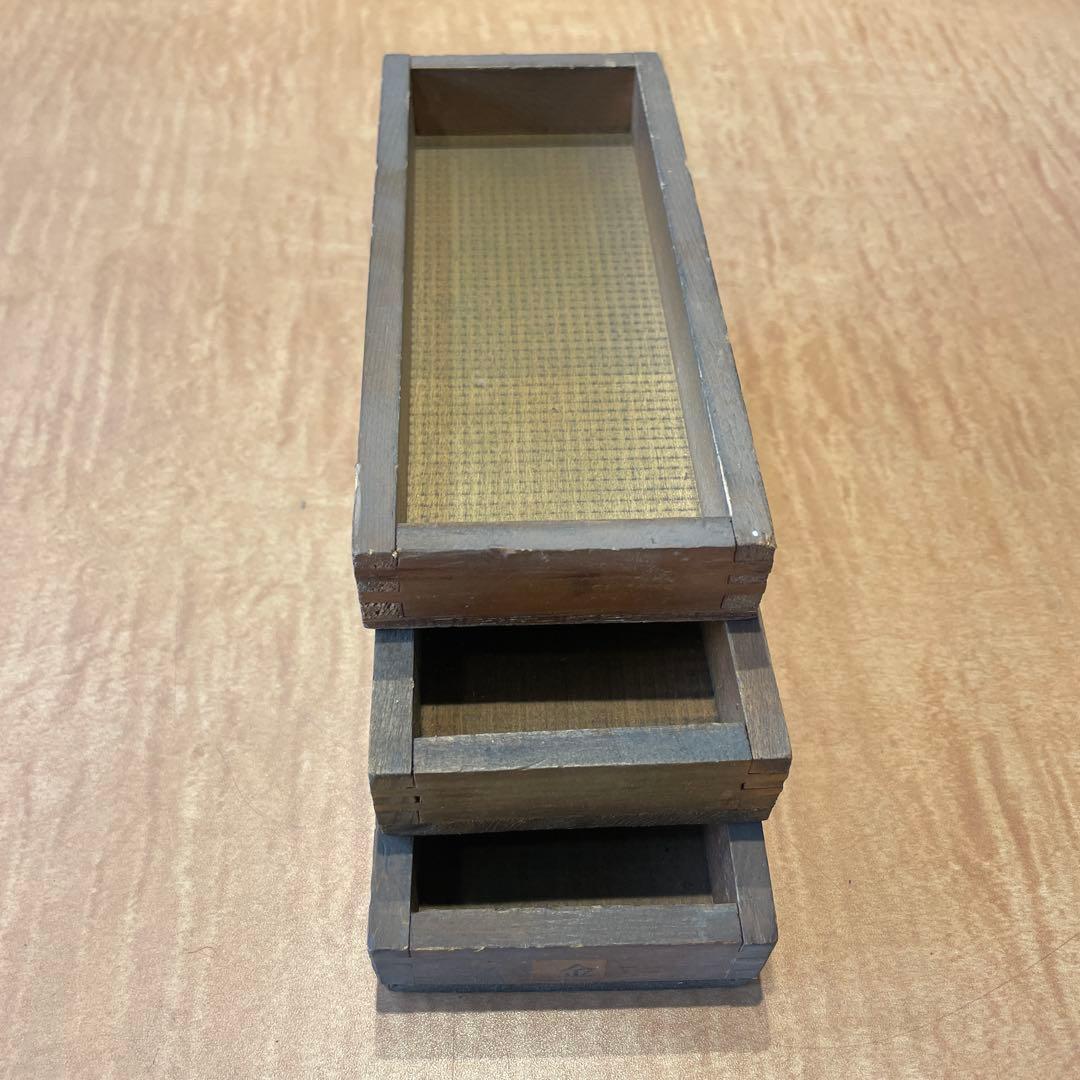 【再入荷】【珍しい小型】50-7/活版印刷所で使われていた小箱（文選箱）50枚