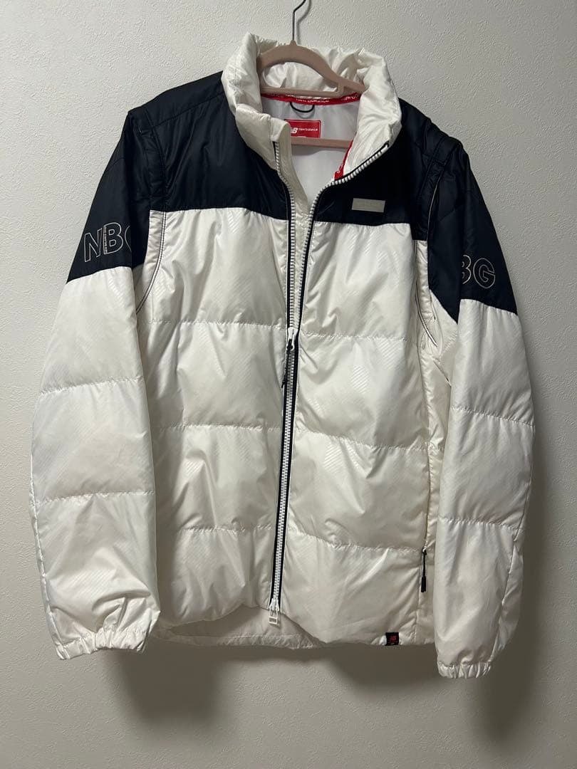 ニューバランスゴルフ　ダウンブルゾン　ベスト切替タイプ