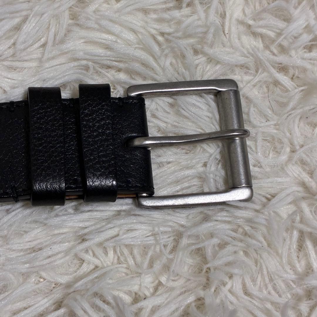 ジミーチュウ　ベルト　ブラック　スター　レザー