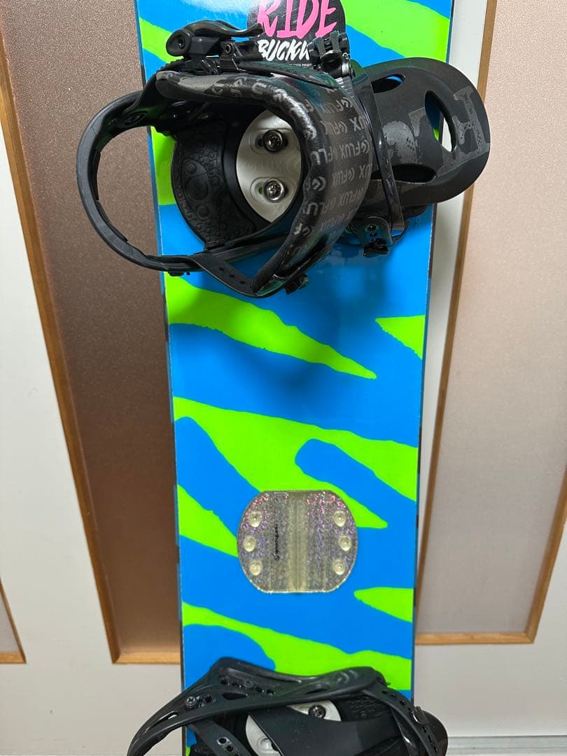 4セットRide Buckwildスノー ボード153cmビンディング付ブツ