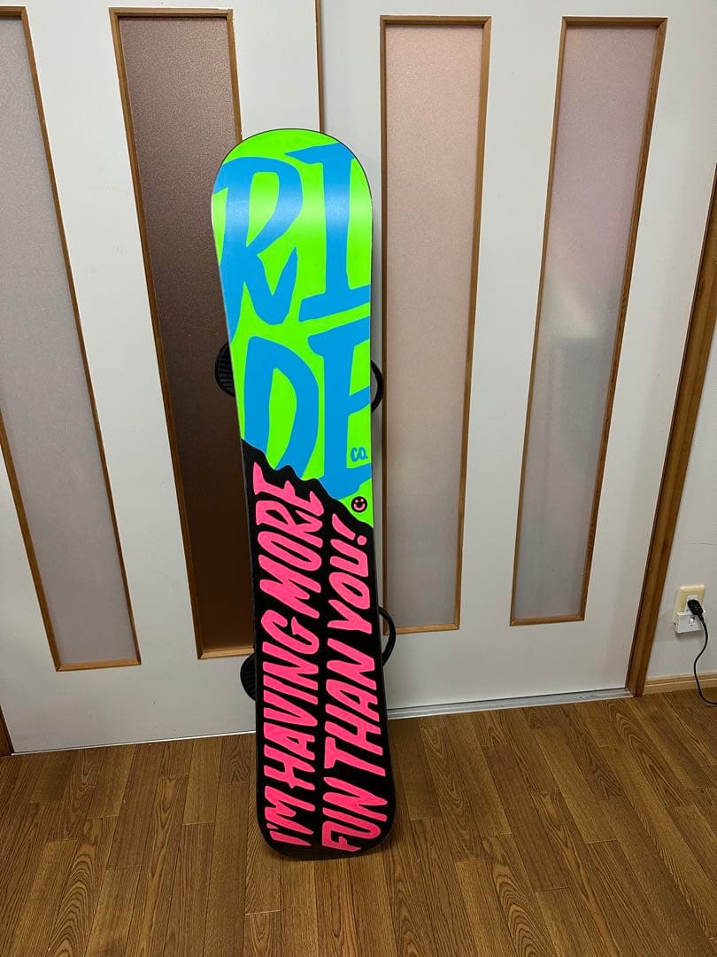 4セットRide Buckwildスノー ボード153cmビンディング付ブツ