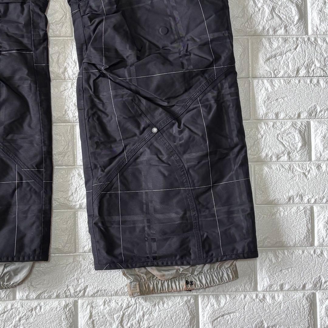 BURTON バートン スノーボードウェア メンズ 上下セット ネオンカラーM