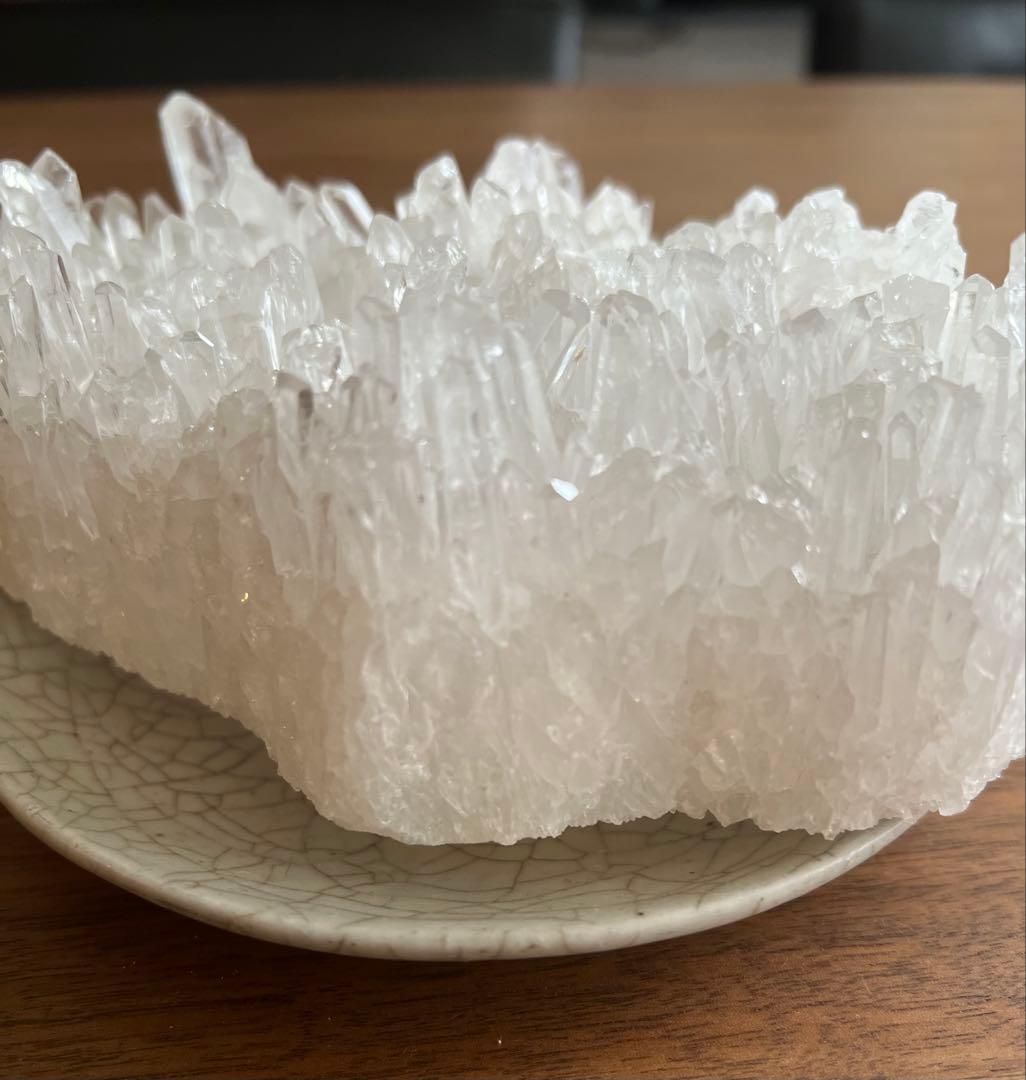 希少　原石ヒマラヤ水晶クラスター・浄化・美品