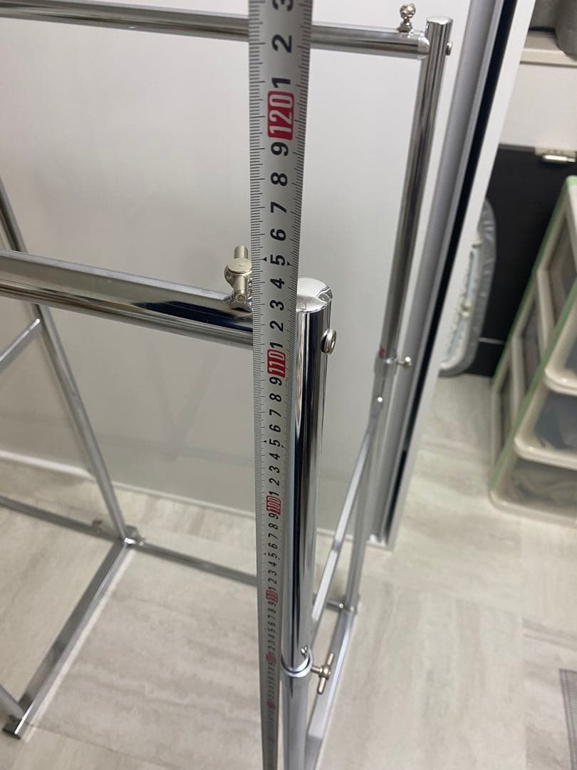 伸縮可能ハンガーラック