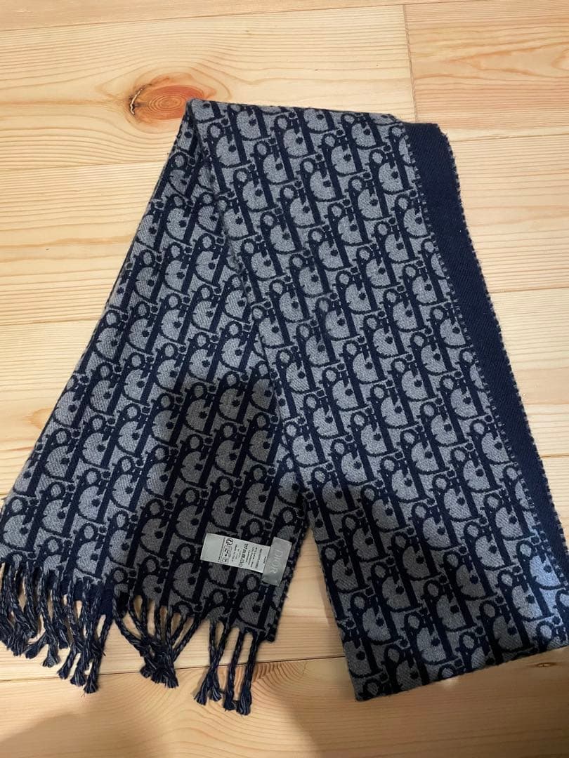 Christian Dior ダブルフェースマフラー【限定値下げ中】