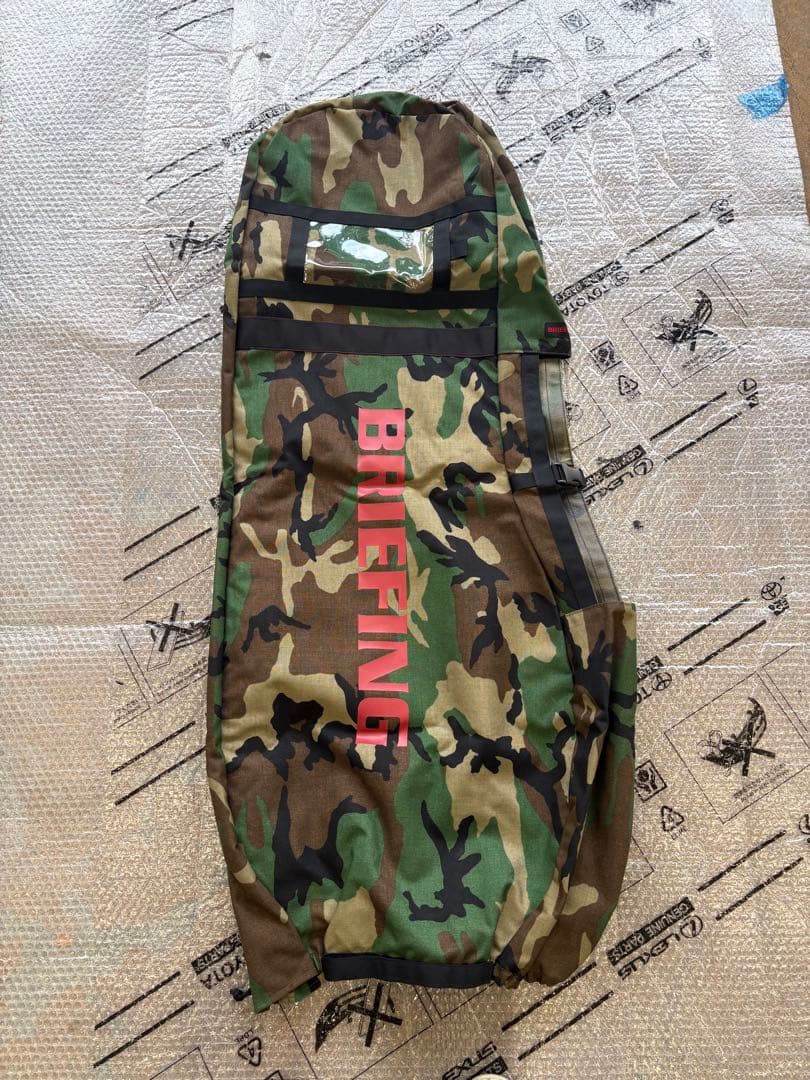 BRIEFING 迷彩 ゴルフバッグ用トラベルカバー