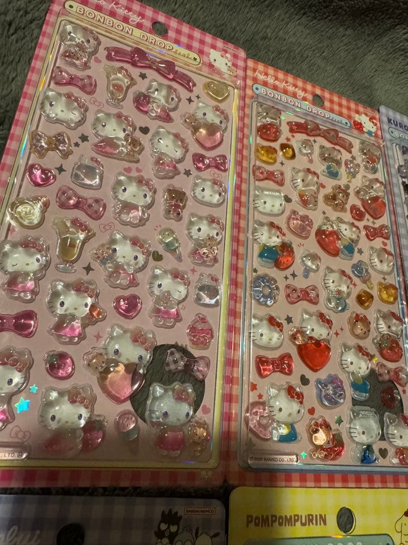 【確実正規品！！】サンリオボンボンドロップ シール 8セット