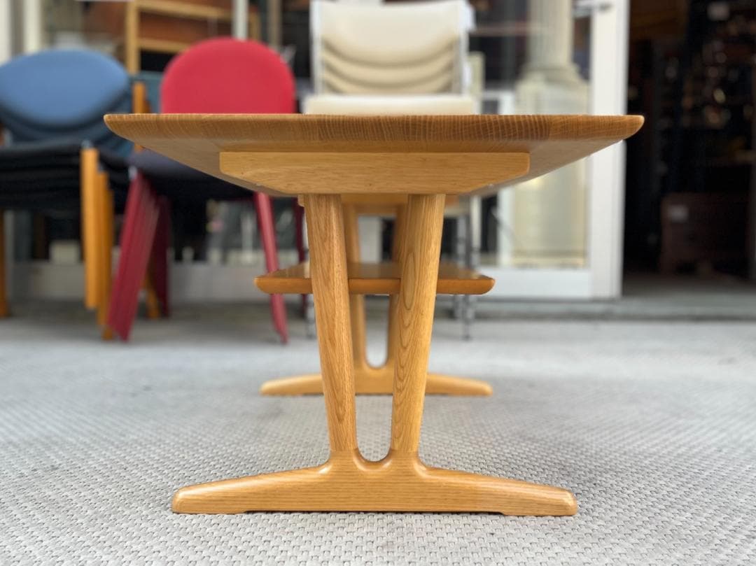 現行モデル☆カリモク家具／TU3960／リビングテーブル／ローテーブル／オーク材