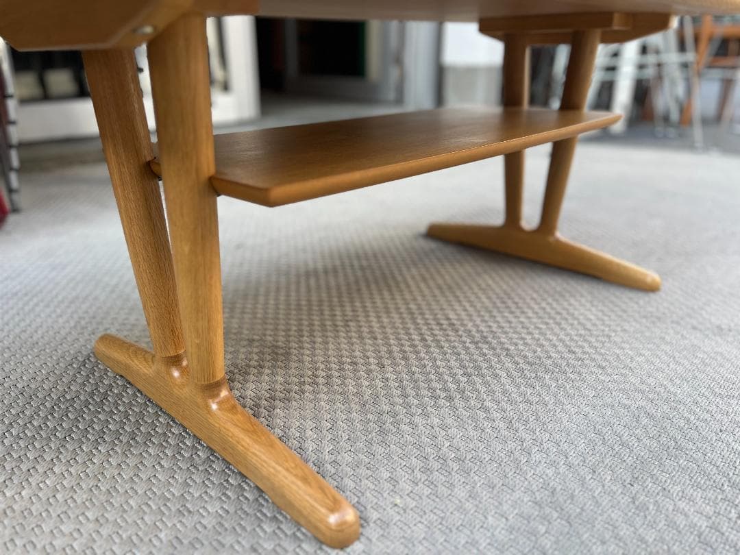 現行モデル☆カリモク家具／TU3960／リビングテーブル／ローテーブル／オーク材