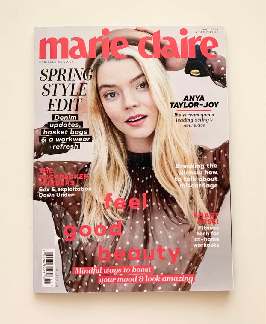 女性情報誌 marie claire uk Magazine October 2021