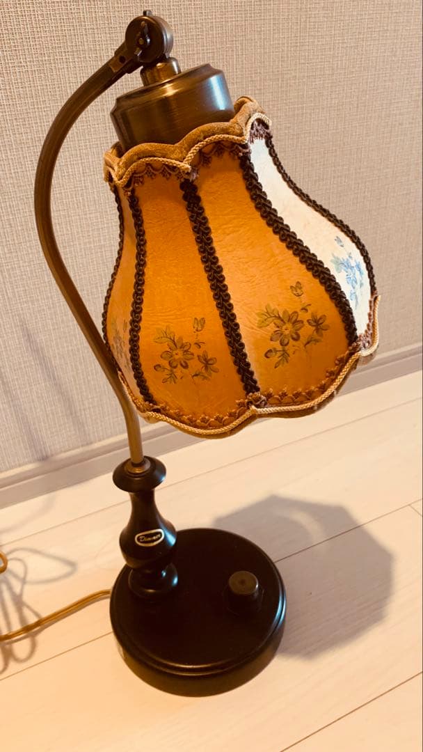 新日本照明 dimmer調光アンティークテーブルランプ　テーブルライト廃盤