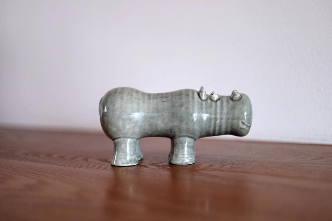 Lisa Larson リサラーソン 大きな動物園 Stora Zoo カバ