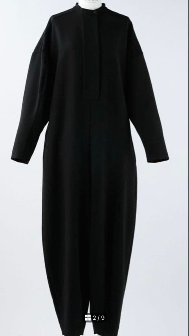 ENFOLD ダブルクロス ミニマルオールインワン　黒