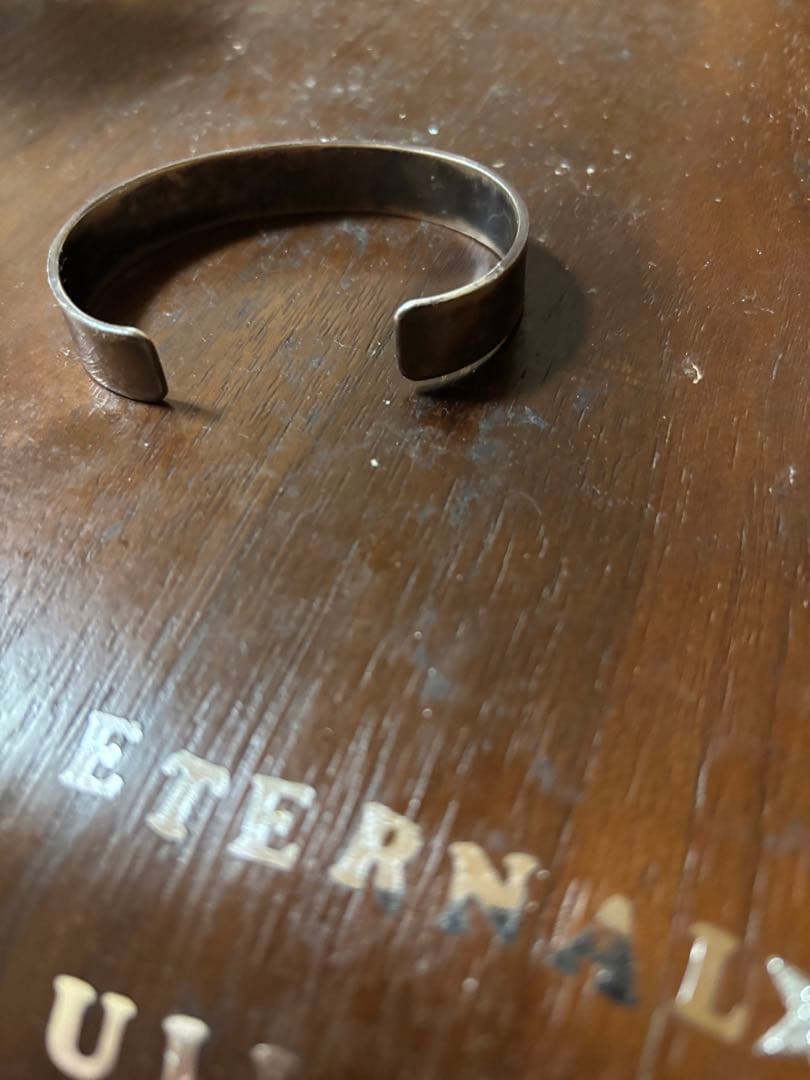 ゴローズ☆3連銀縄ターコイズバングルＭサイズ