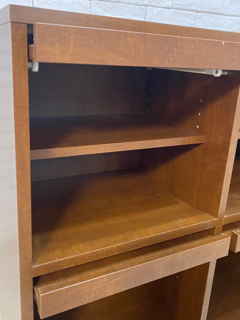 【東京都内23区配送無料】B-COMPANY ブックシェルフ　棚　チェスト　昭和