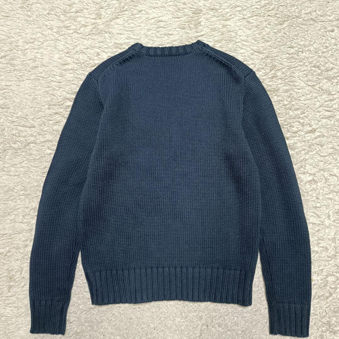 【現行品】未使用級✨️ラルフローレン アイコニック フラッグ リブニット 星条旗