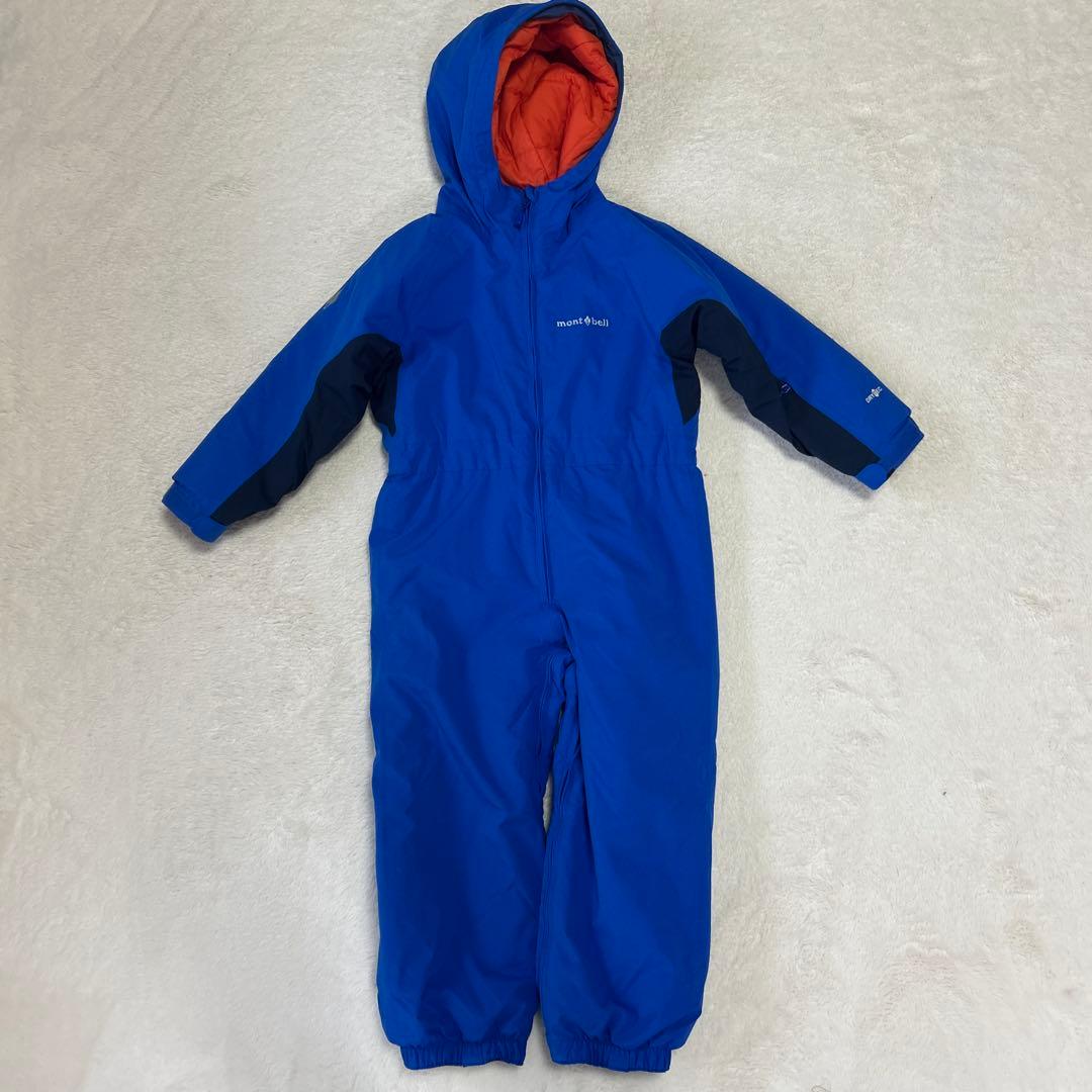 mont-bell キッズ用スキーウェア カバーオール 110サイズ 新品同様