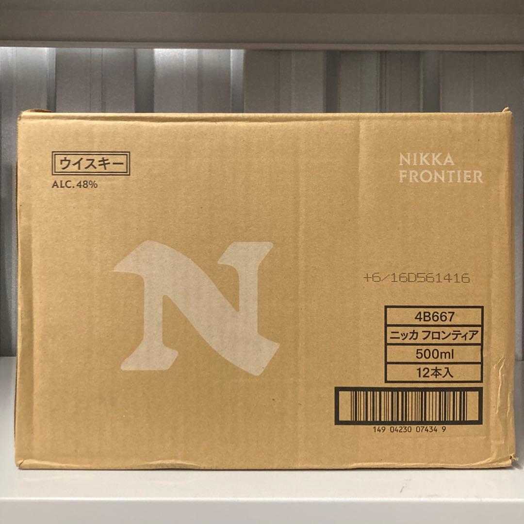NIKKA WHISKY フロンティア 500ml 12本入（未開封品）