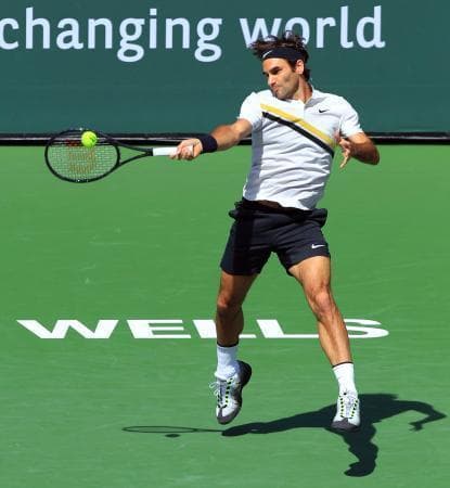 NIKE ナイキ 2018 マイアミ インディアンウェルズ フェデラー シャツ