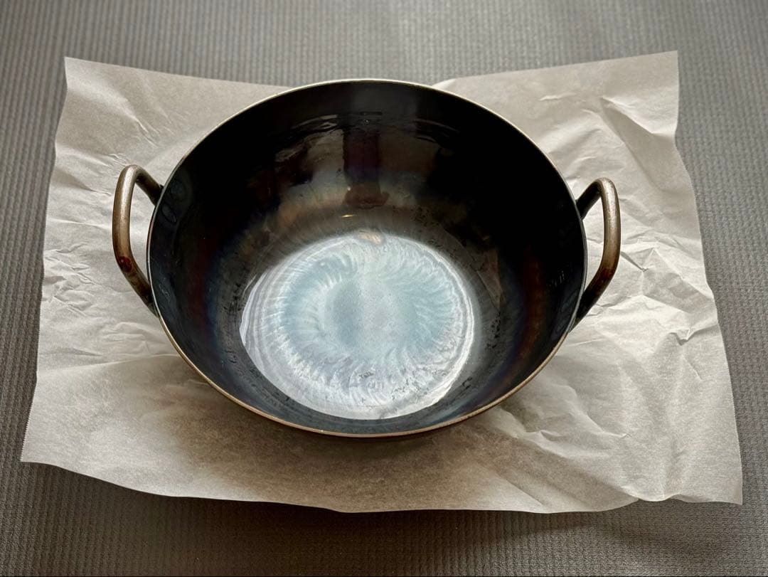 釜浅商店 打ち出し揚げ鍋 24cm 山田工業所 中華鍋