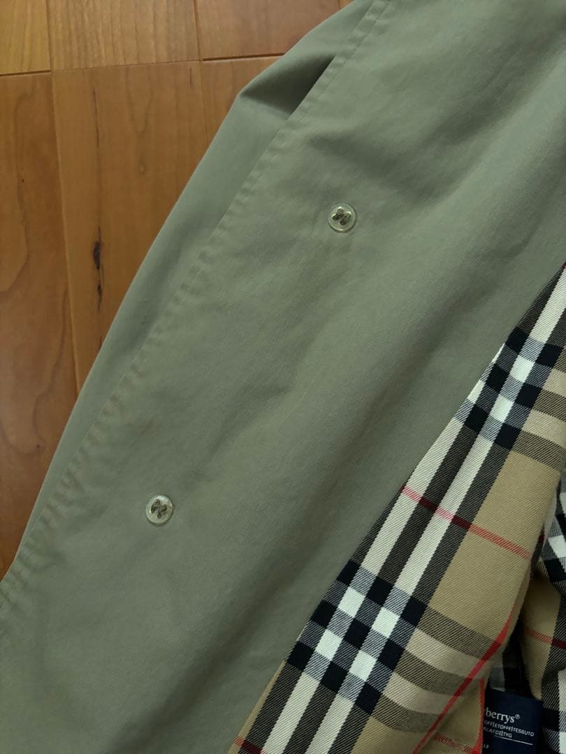 値引不可Old Burberrys 80年代Balmacaan Coat　一枚袖