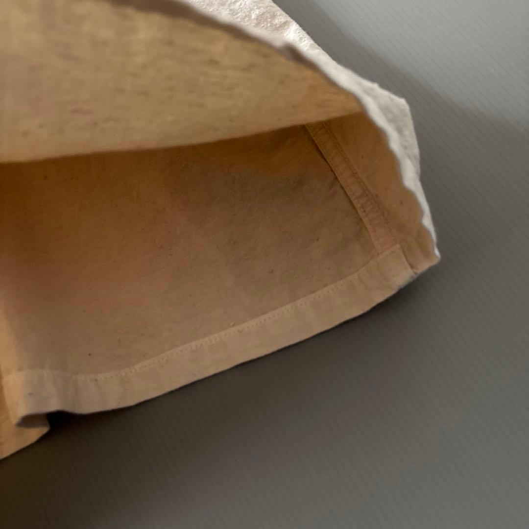 【美品】outil ウティー コットン100％ ギャザーラップスカート　日本製