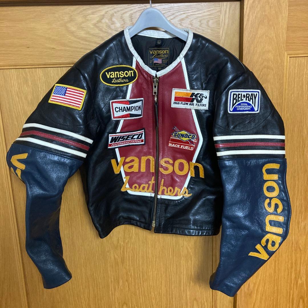 Vanson ワンスター40レザージャケット90S USA製