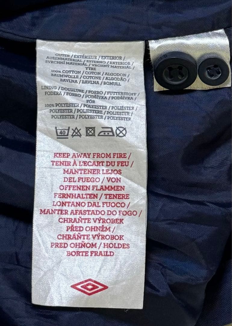 アンブロ　マンチェスターシティ　ジャケット