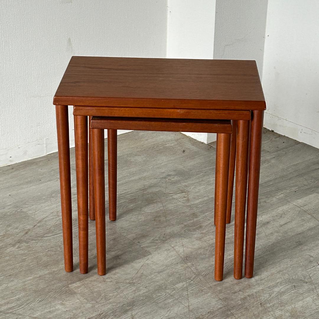 イギリス アンティーク家具 ネストテーブル 北欧 844A