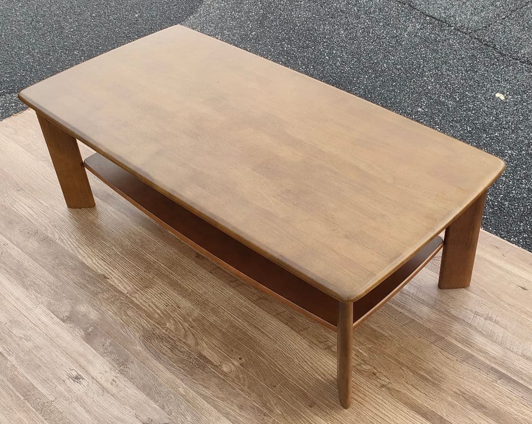 カリモク センターテーブル 下部棚付 karimoku