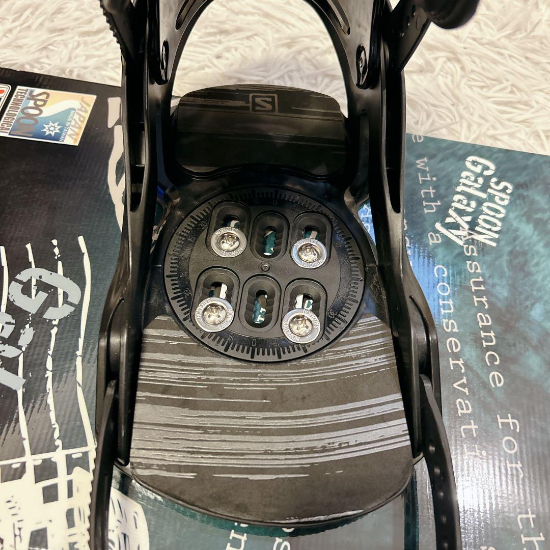 【美品】SPOON×SALOMON スノーボード バインディング 2点セット