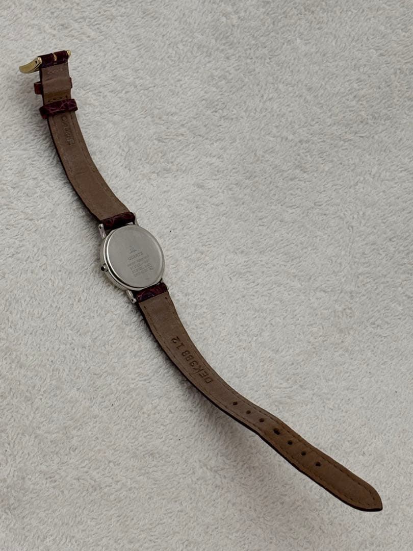 【美品】セイコー クレドール 18KT クォーツ【2F70-0150】【稼働品】