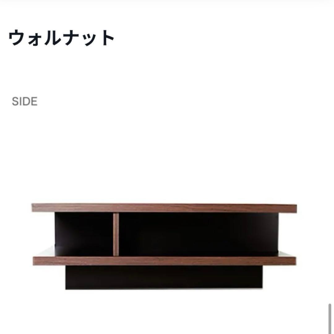 LOWYA【美品】【完売品】ローテーブル 収納付き　日本製