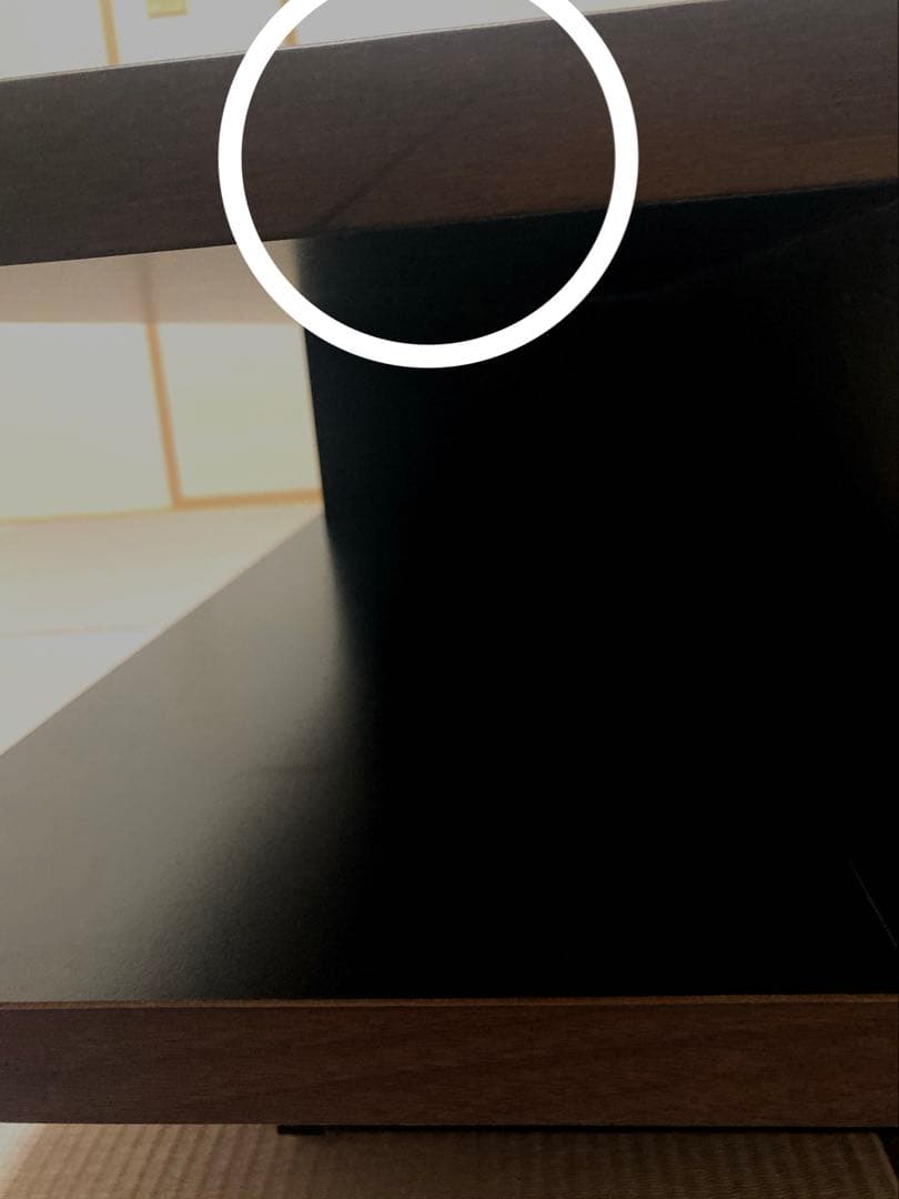 LOWYA【美品】【完売品】ローテーブル 収納付き　日本製