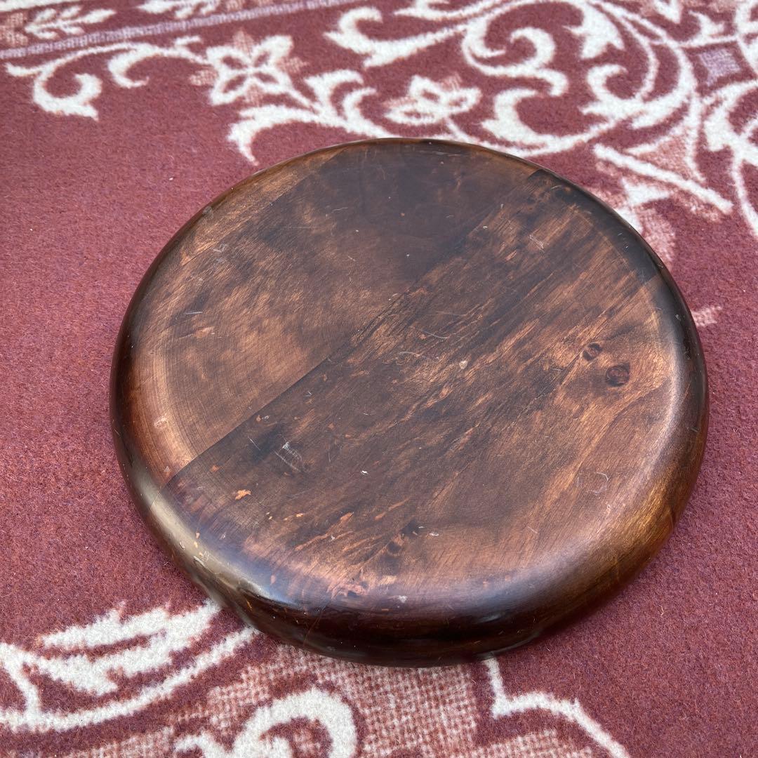 イタリア製◾️ Domain ドマン 木製無垢材 スツール 蓋付き収納 木製家具