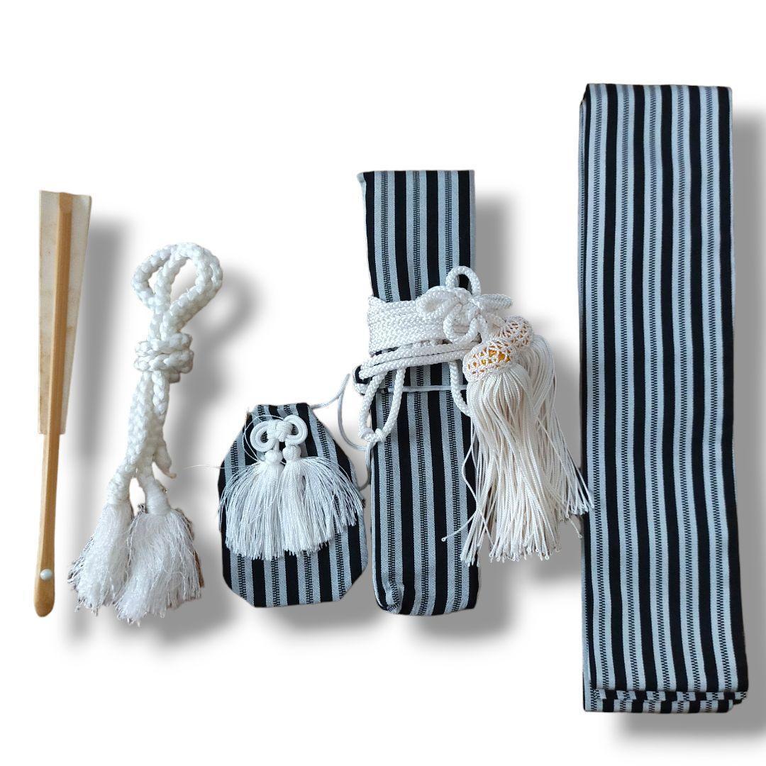 七五三 男の子 5歳 着物 セット 一式 鷹 松 帽子 御簾 笛 0508