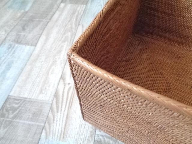 2種類セット●A4＆B4長方形ケース●無地●アタ●バリ島●1021●大きめタイプ