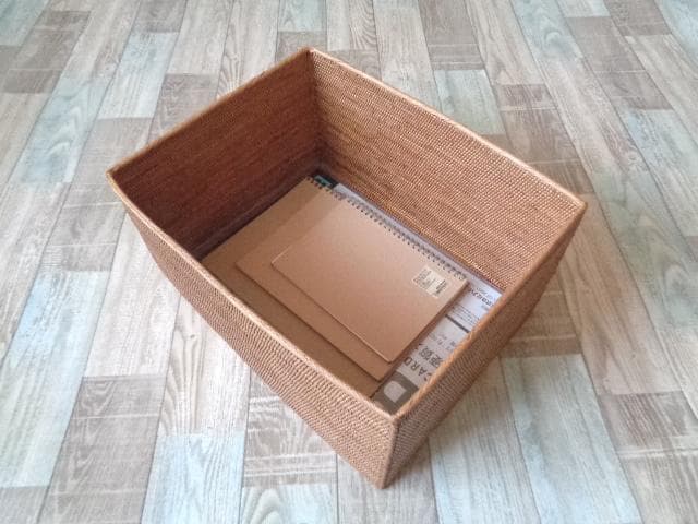 2種類セット●A4＆B4長方形ケース●無地●アタ●バリ島●1021●大きめタイプ