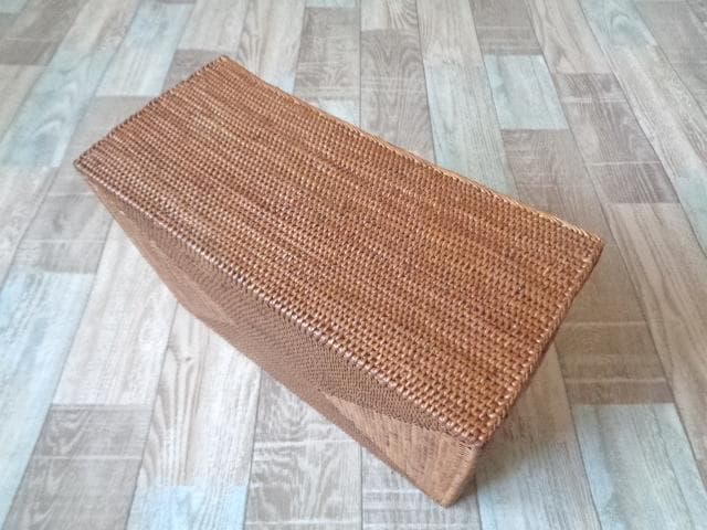 2種類セット●A4＆B4長方形ケース●無地●アタ●バリ島●1021●大きめタイプ