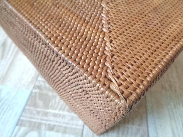 2種類セット●A4＆B4長方形ケース●無地●アタ●バリ島●1021●大きめタイプ