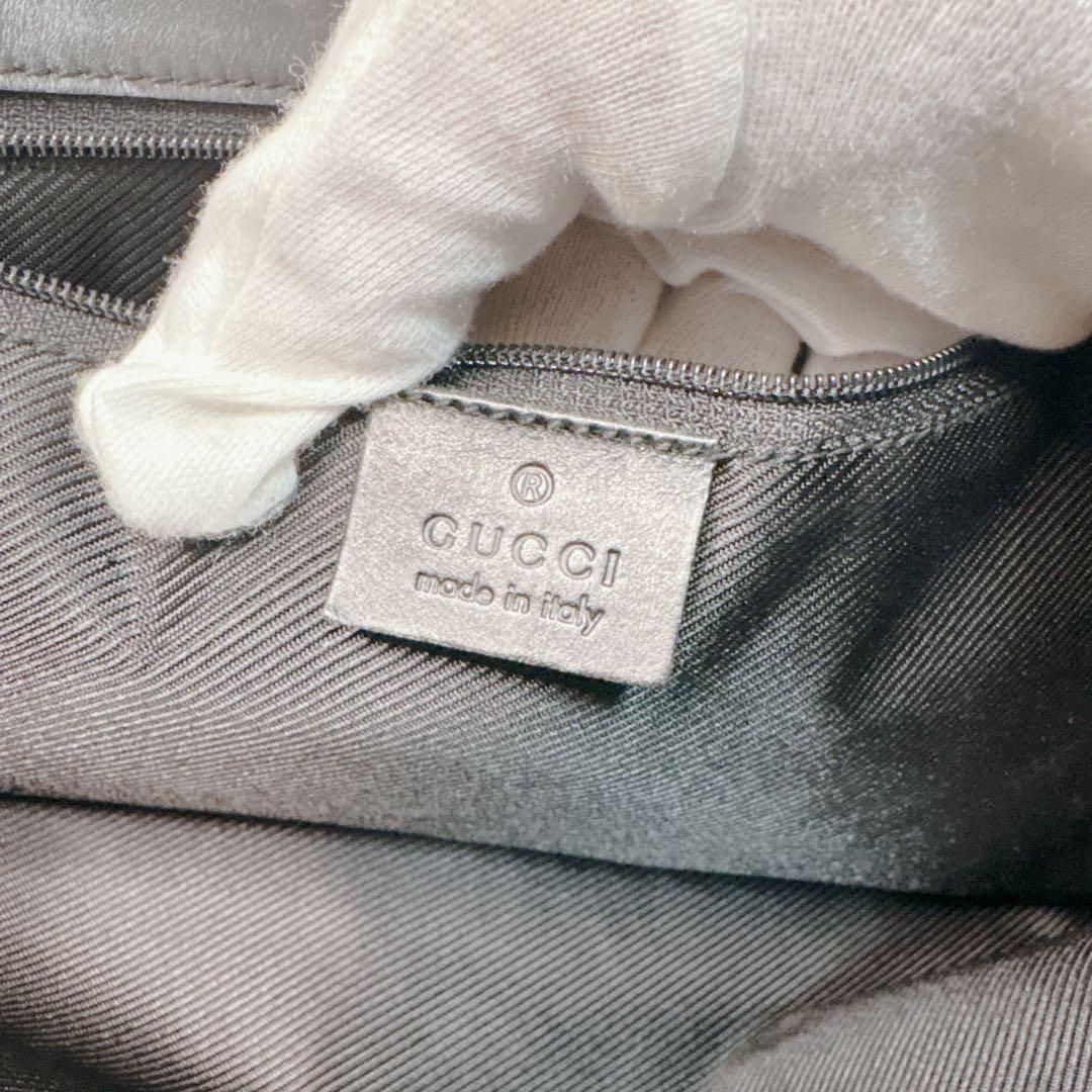 GUCCI グッチ トートバッグ ハンドバッグ 肩掛け GGキャンバス バケツ型