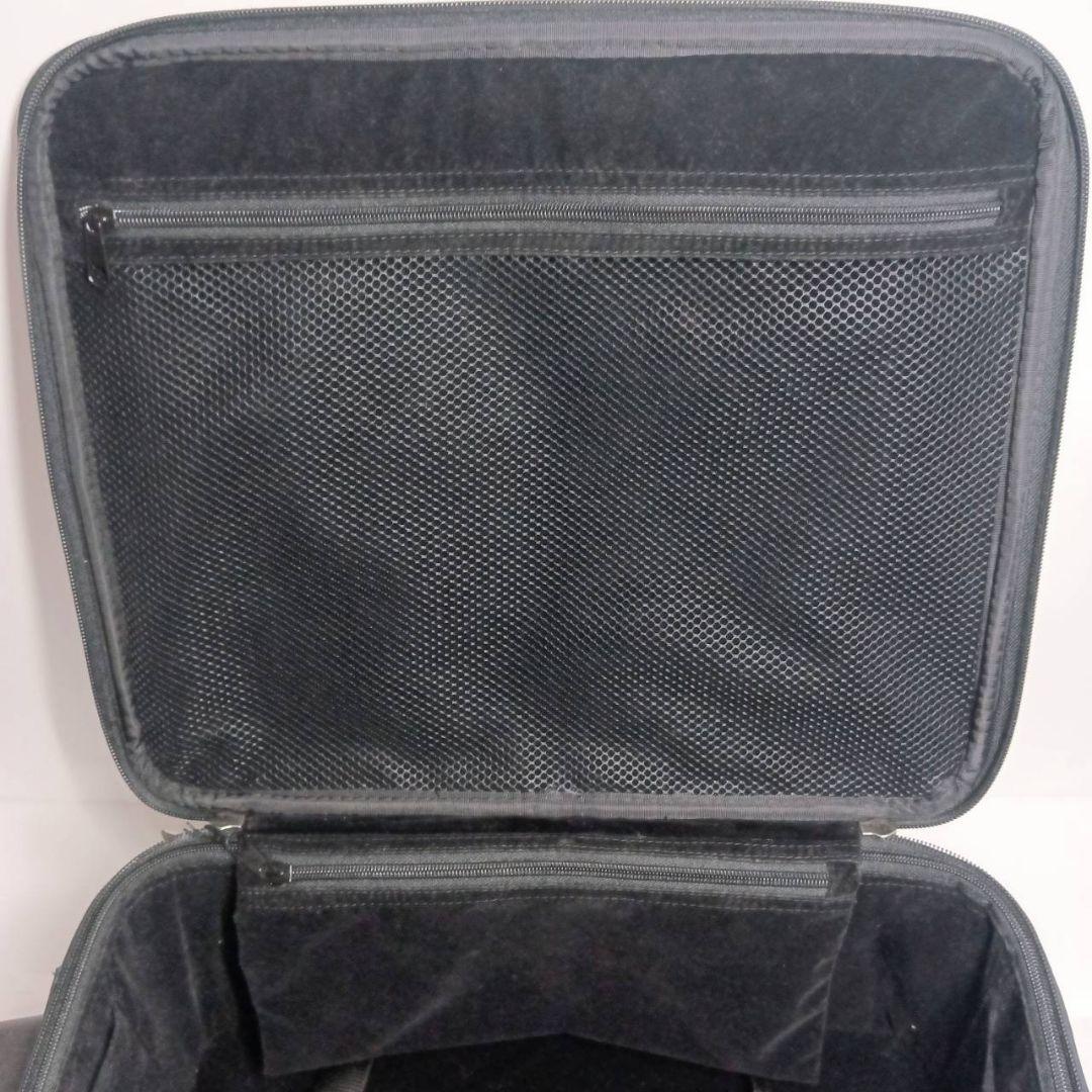 オーストリッチ キャリーバッグ キャリーケース トラベルバッグ 本革 ブラック