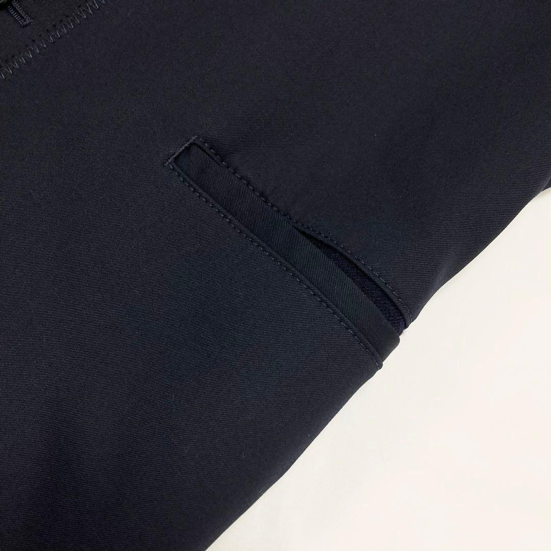 トリココムデギャルソン 18AW 連ボタン 異素材切替 スタンドカラージャケット