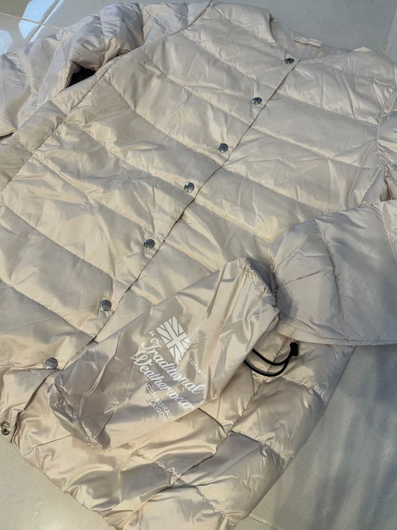 トラディショナル ウェザーウェアARKLEYパッカブル ロングダウンジャケット