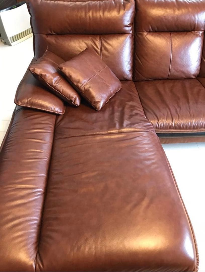 『B』マナカーサ　右　カウチソファ　ソファ部分（2個口）