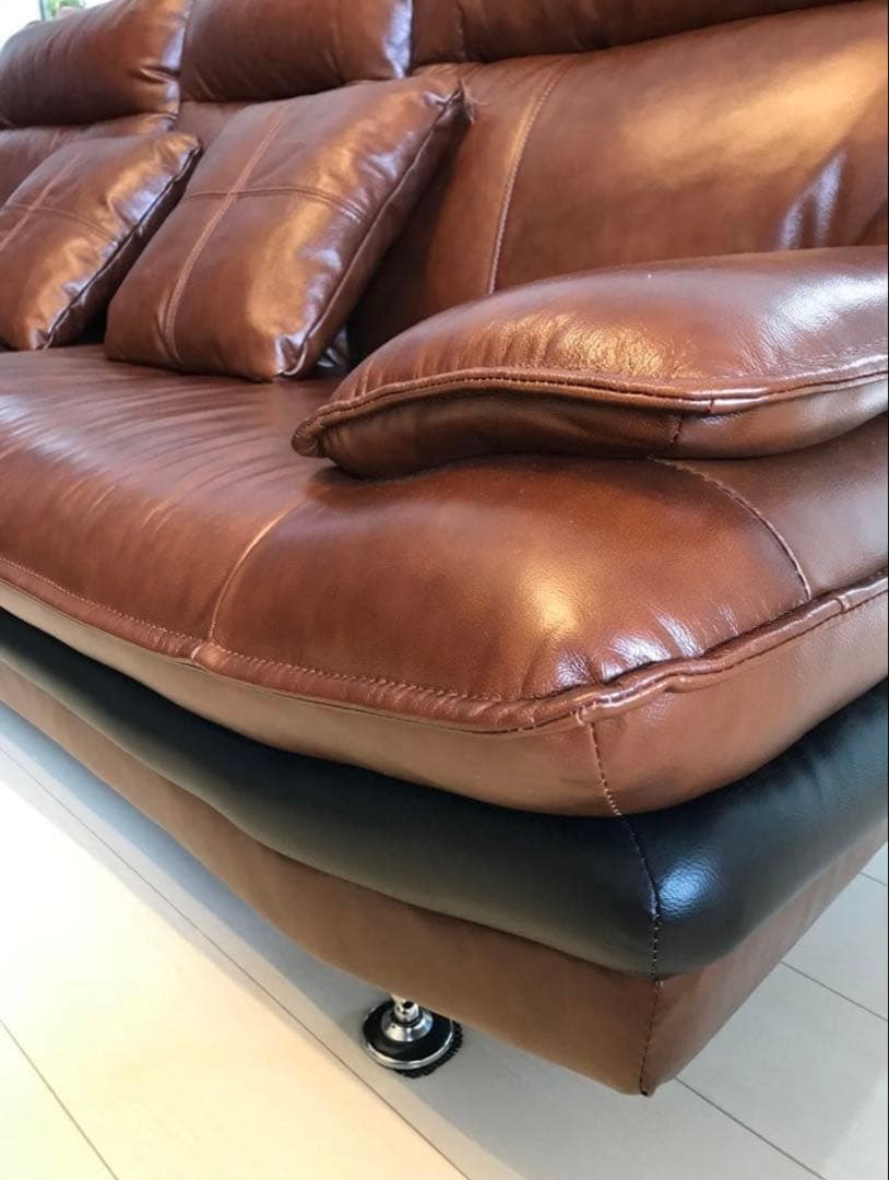 『B』マナカーサ　右　カウチソファ　ソファ部分（2個口）