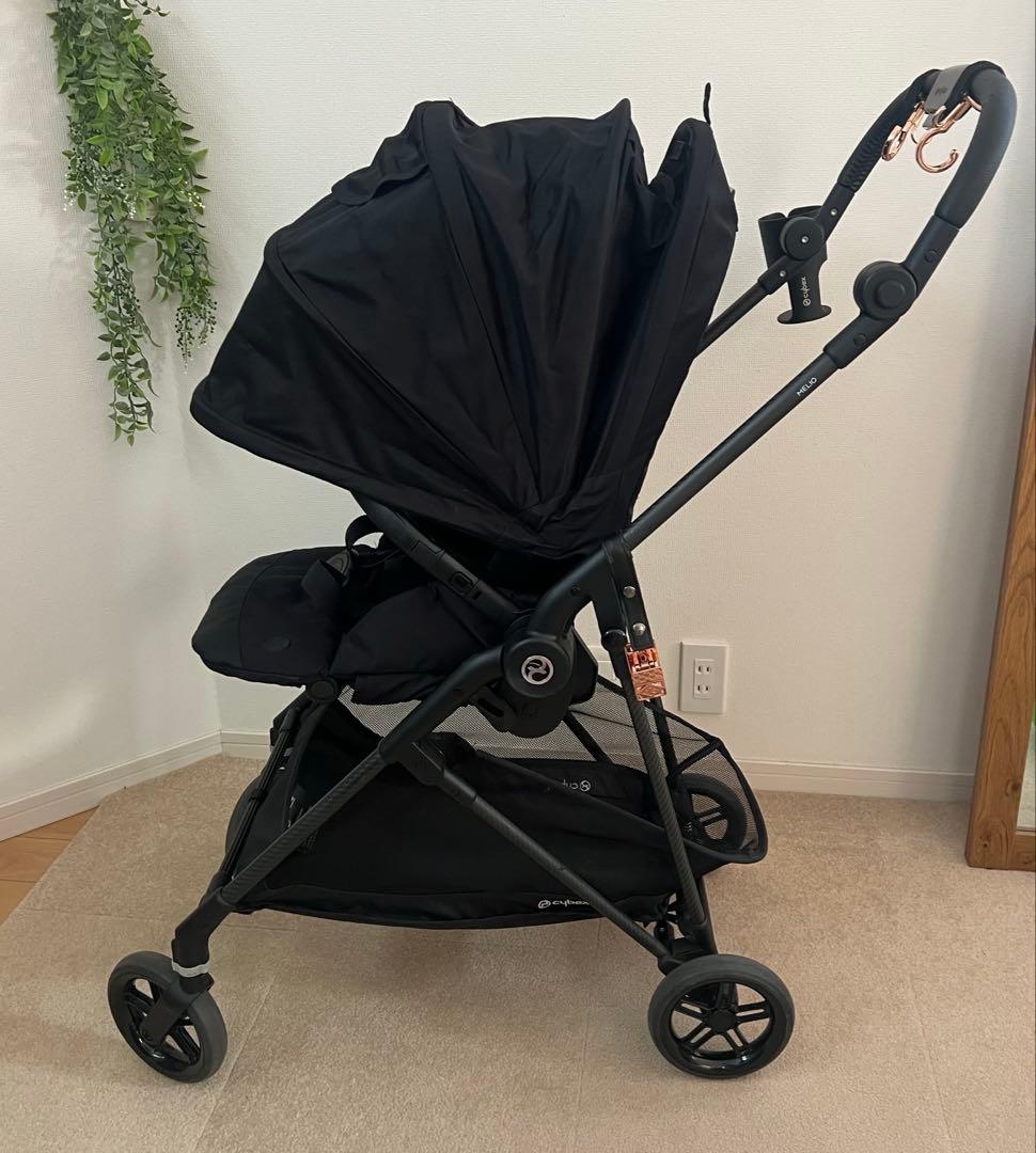 美品　cybex サイベックス　メリオカーボン　2021 ディープブラック