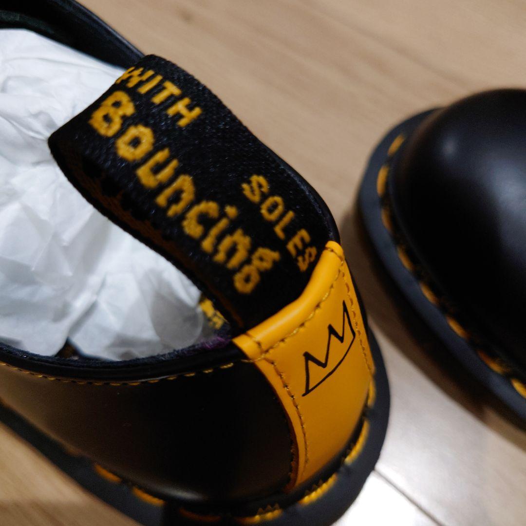 ドクターマーチン3ホールバスキア恐竜UK5タグ付き箱あり