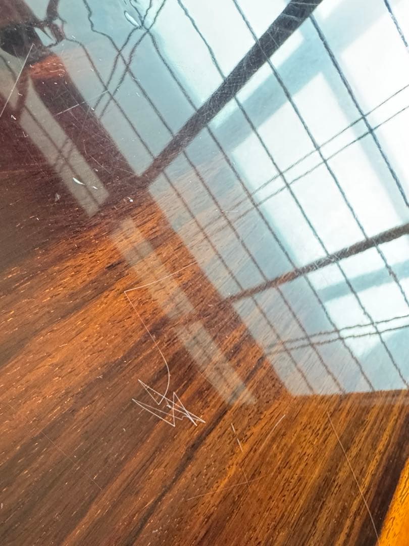 【引き取りok】座卓　高級テーブル　昭和レトロ　一枚板